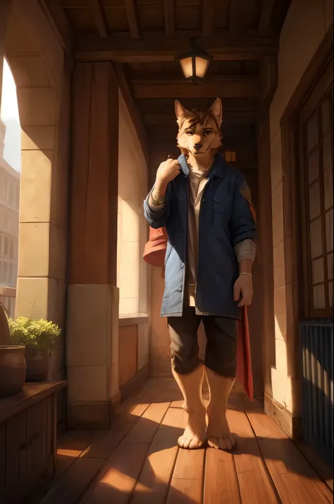 (((Barefoot furry character, full body, cinematic setting, furry male, plantigrade))) 

If you ever feel alone, Im right by your side
Ill make you hold
If you ever lose side, Ill be your guide, Ill be your eyes

We can be the light upon the day
When the da...