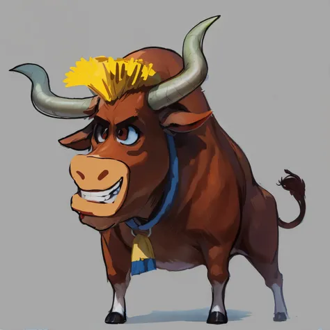 bull，Cartoon，