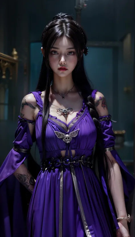 Detailed image quality，pandora witch，wing, Succubus Theme，堕落Angel，Excellent，scary，Secret Terror，Tentacles，With eyes，Uncanny Valley Effect，Beast Blood Moon，skeleton，vampire，Hellfire，Dark Queen，Angel，magician magic witch，16岁Angel，eyes are blue(Pupils as deep...