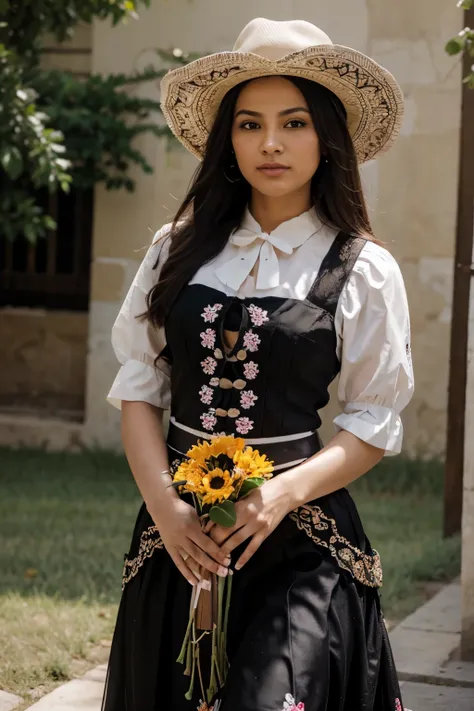 mariachi con flores