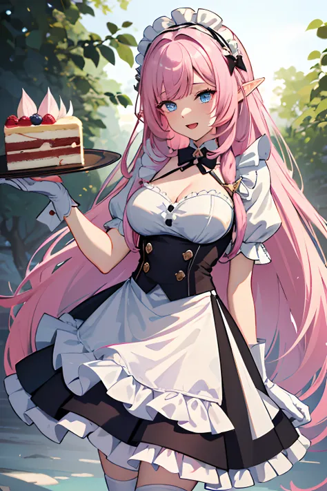 (*****, top-quality, 8K, masterpiece, Top image quality, Hi-Res, super detailing, Ultra HD, (Delicate and smooth skin, real looking skin, Perfect and beautiful face ,Perfect and cute face, high detail skin, Perfect limbs)), big white bow on back of dress ,...