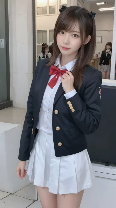 Dogenzaka 69，A live costume of a high school girl&#39;s uniform mini skirt，Live costume: high school girl uniform jacket，Girl Idol，Concert Venues