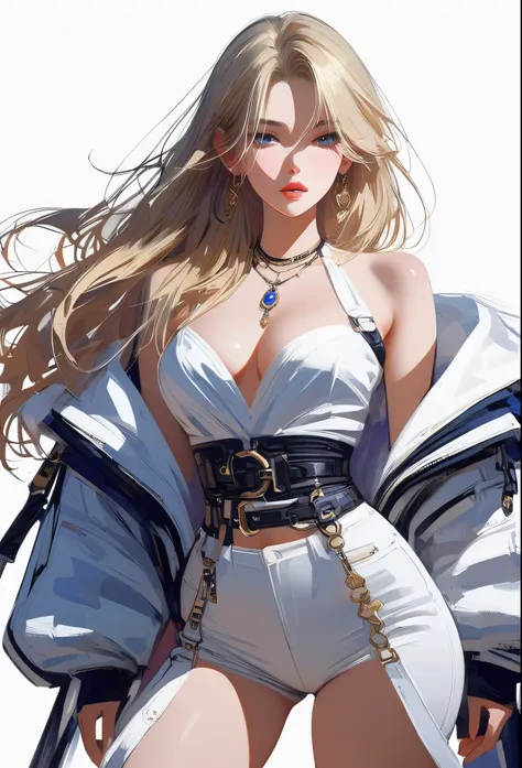 ((masterpiece,best quality,8K,High resolution)),((character concept art)), 1 female, noble, Old money atmosphere, supermodel, fashion model, 35 years old, (long blonde hair), blonde hair, (fair complexion), Super fine eyes (blue eye color), extraordinary g...