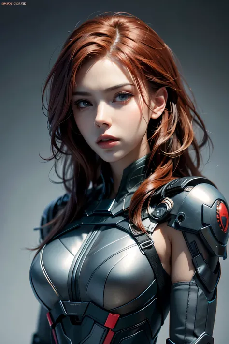 Scarlett Johansson plays Black Widow in the Marvel universe., In nature, Extremely detailed, Highly detailed Black Widow costume., High quality facial research, full body, high quality competition, (perfect body: 1.1), (short wavy hair: 1.2), Whole body, C...