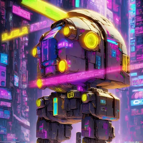 （(Tilt-Shift)）(Telephoto)Close ups of robots with a star at the top, female robot mech leader, ocean punk mech, animal fuse, digital cyberpunk - anime art, animal art, rodent mech, neon scale and robot technology, mecha hunting dog, anime large mech robot,...