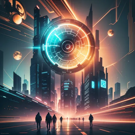 AI representation,high-res,digital artwork,colorful,abstract,modernism,neon lights,lively,vibrant,technological,glowing lines,innovation,science fiction,universe,extraterrestrial,intergalactic,astronomy,cosmic,time travel,futuristic,algorithm,code,neural n...