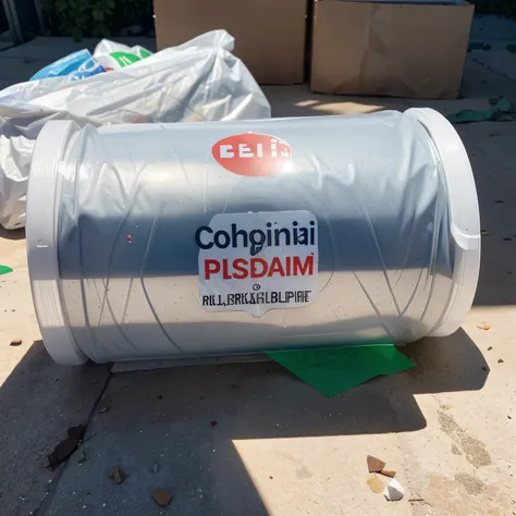 Believe me, an image of a roll of plastic bags with a sticker that says colbiplast logo and has biodegradable elements on the sticker. 