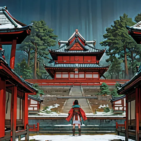 palace of feudal Japan