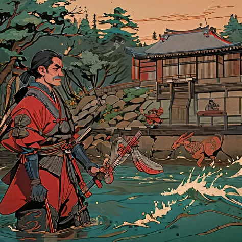 war, men feudal Japan