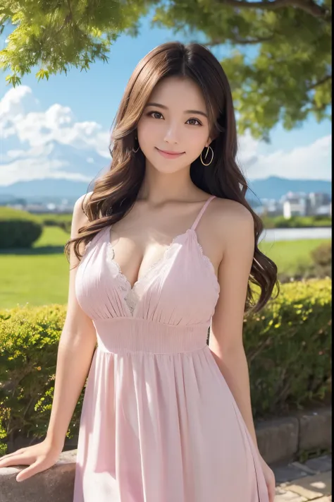 masterpiece, Sharp focus, (Beautiful, gorgeous and cute Japanese women:1.3), Japanese Beauty, Delicate and beautiful hair, eyes and face,繊細で美しいthin眉毛, Realistic, Super detailed, beautiful girl, blue sky, Glowing White Particles, (Side light:1.2), Light of ...