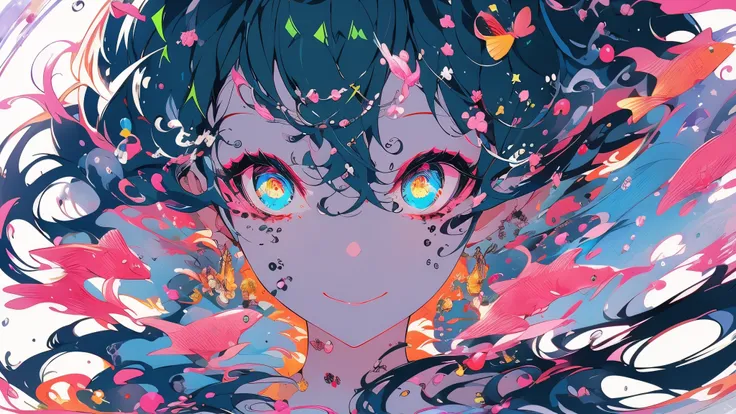 highest quality,Ultra HD,be familiar with,number々Awards for,Light,Delicate hair,Eye for detail,god々new,美new空, ,Background Art,gold accents,be familiar withLightはっきりとした瞳,はじけるようなLight,colorful,リムLight,jewel-like hair, Shining Eyes, god, amazing hair, eye-cat...