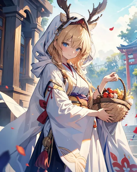 Woman in Traditional Clothing Holding a Basket of Fruits, Bohemian Style (Anime Edition)

very anime!!!, Guvitz-style artwork,
Detailed digital anime art, official art,
Bohemian-inspired traditional woman,
Carrying a basket overflowing with ripe fruits,
An...