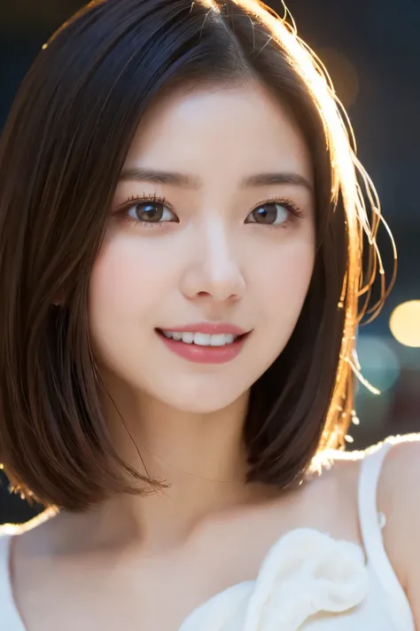 One Girl, (White Nipples:1.8),((Close-up of face:1.4))、((a little heavy makeup:1.3))、 (RAW Photos, highest quality), (Realistic, Photorealistic:1.4), Tabletop, Very delicate and beautiful, Very detailed, 2k wallpaper, wonderful, In detail, Very detailedな C...