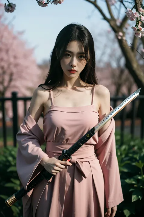 Katana, sakura