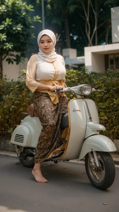 Indonesia woman, plump woman, 