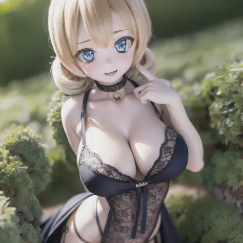 (best quality,ultra-detailed,perfect face:1.2),extremely expressive eyes,detailed face,huge,winking,closed mouth,Darjeeling from Girls und Panzer,sexy pose with enchanting smile,(clavicle)15-year-old,ultra-high resolution,photorealistic,long dress,sexy pos...