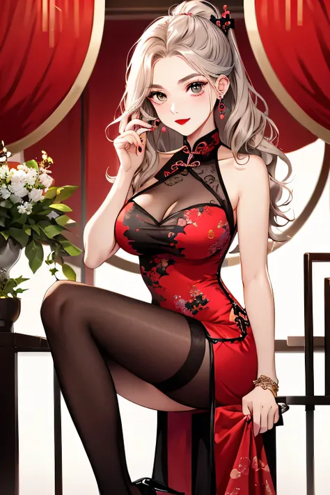 (highest quality:1.4)、High resolution、Detailed Background、(Beautiful face in every detail:1.4)、Anatomically correct、(Draw the usual number of fingers:1.2)、(Detailed facial expressions)、Realistic、beautiful, Teenage Beauty、Huge breasts、Perfect body line、Thic...