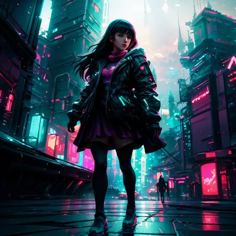  Blurry dreamy illustration, Blurry dreamy illustration, Inspired by Alena Aenami, makoto shinkai cyril rolando, Just a joke, Inspired by Kilian Eng, style of alena aenami, Art by Alena Aenami, Dreamy Cyberpunk Girl, Reusch Baroque, Fauvism, dithering, UHD...