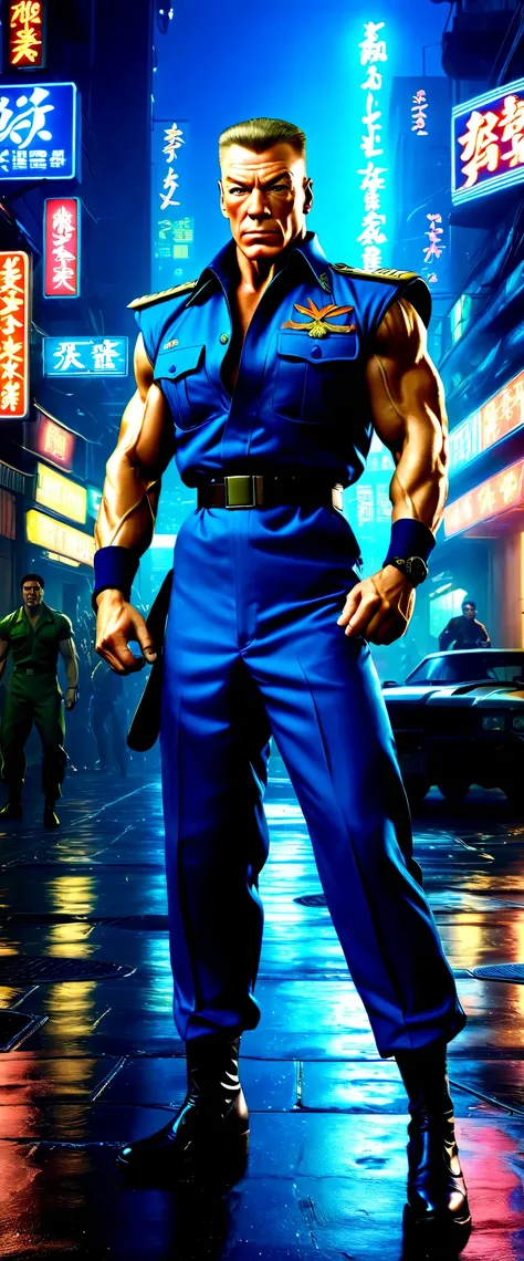 played by jean-claude van damme『street fighter』the ultra-high definition image of lt. colonel guile is stunning.。guile, dressed ...