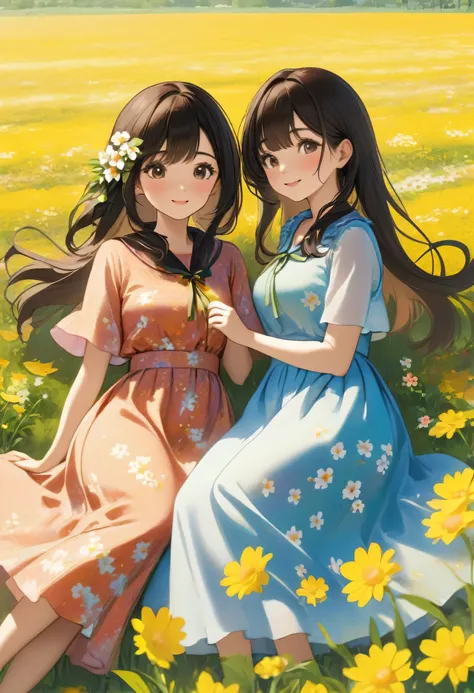 highest quality、High resolution、Detailed Background、Beautiful face in every detail、Anatomically correct、Detailed facial expressions、Teenage beauty、Huge breasts、Perfect body line、cute hair color、Black Hair、brown hair、Bobcut、Long Hair、ponytail、Calm atmospher...
