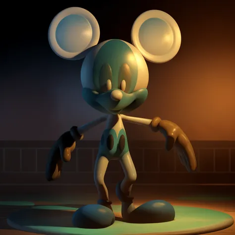 (ultra-detailed,masterpiece:1.2),(realistic:1.37),disney character,unstable mickey,abstract art,expressive colors,unique style,c...