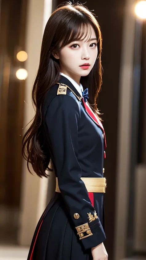 Attractive young girl,Magician Woman,(Lucifer&#39;s Uniform),Cute face,(Sexy appearance), Official Art，Highly detailed CG Unity 8k wallpaper, (masterpiece:1.0),(highest quality:1.0), photo shoot, 8k, Browsing Caution, High resolution, Kodak Portrait 400, F...