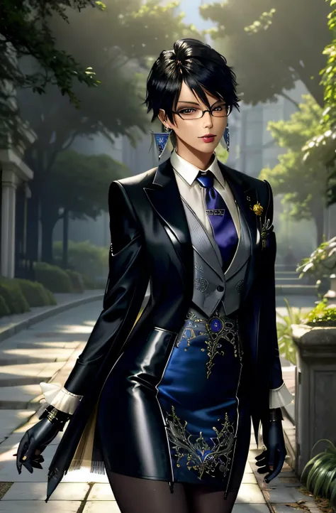 ((masterpiece)),((best quality)),((absurdres)),((ornate)),cowboy_shot,(straight-on),dynamic_pose,bayonetta_2_shorthair_aiwaifu,a...