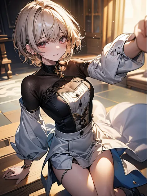 ((highest quality)),(超A high resolution),(Ultra-detailed),(Detailed depiction),((The best CG)),(A masterpiece),super precision art, short hair:1.6