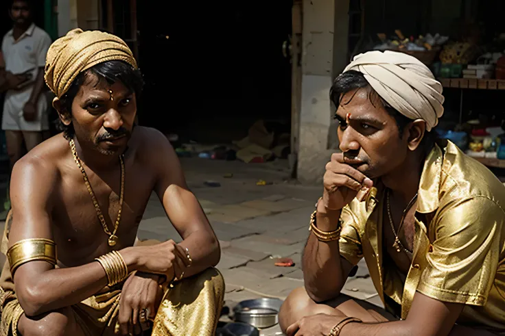 Beggars who have a lot of gold in india