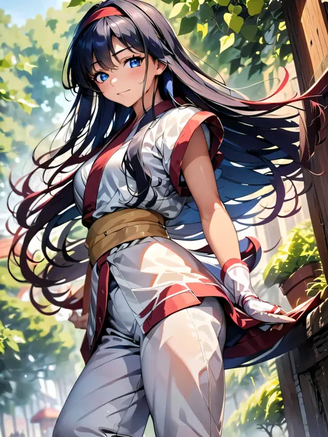 masterpiece, highest quality, perfect face, highest resolution, highest quality,detailed depiction of the eyes,nakoruru, 1 girl,...