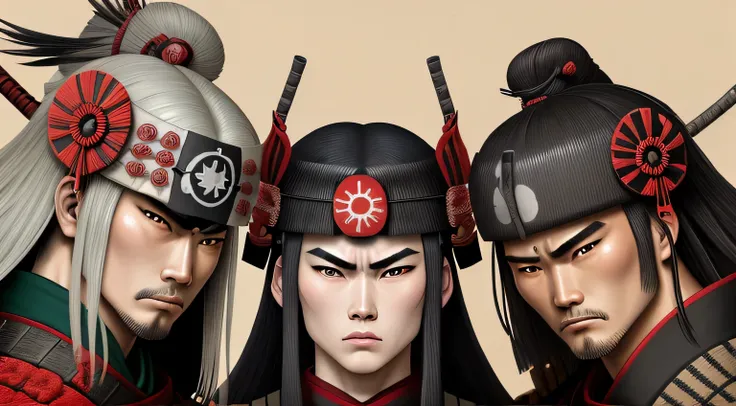 Batalha de samurais, shogun clans 