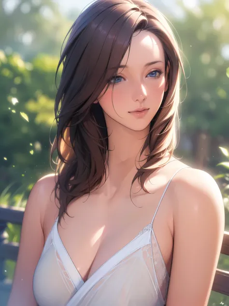 (best quality,4k,8k,highres,masterpiece:1.2),ultra-detailed,(realistic,photorealistic,photo-realistic:1.37),vivid colors,soft lighting,flowing hair,delicate features,serene expression,elegant posture,gentle breeze,gentle sunlight,portrait,oil painting