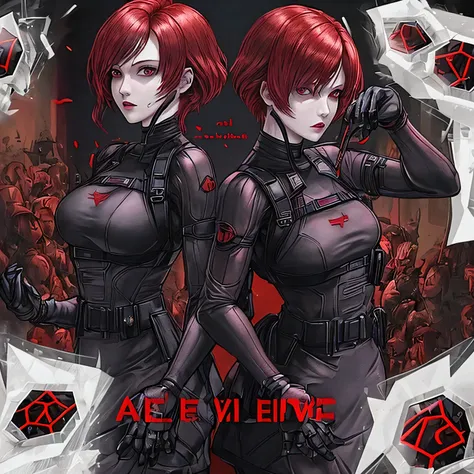 Resident Evil Red Queen is a red artificial intelligence hologram with a polite and kind appearance who commands an evil organization of soldier-like agents 