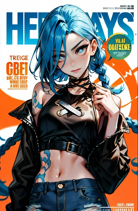 （MagazineCover：1.3），（originals：1.2），tmasterpiece，best qualityer，Extremely detailed magazine cover style digital painting, (Magazine cover style illustration of fashionable women dressed vibrantly), Abs, adding a touch of fantasy to the scene, The cover tex...