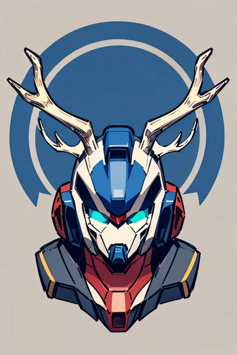 antlers　robot　Gundam　blueblaze logo