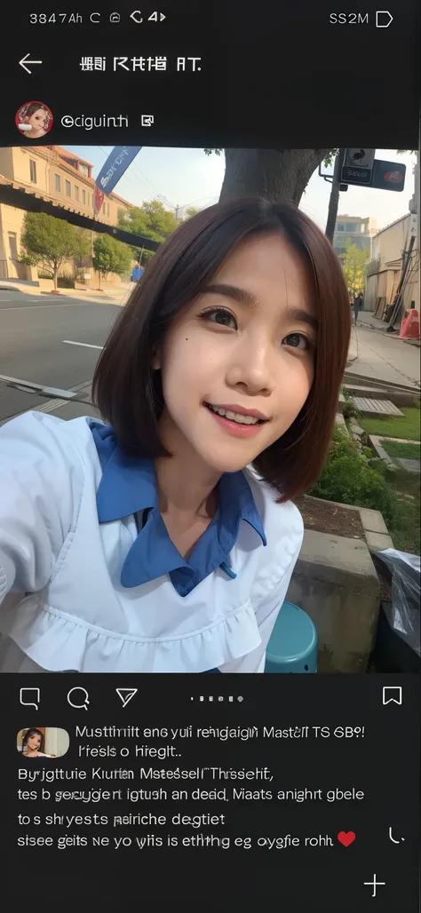 ((best quality)), ((masterpiece)), female, beautiful face, openchest, white dress, bob hair, red nails, Small smile, sharp eyes