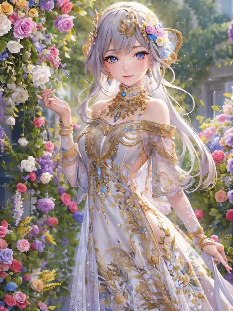 ((highest quality)),(Ultra-high resolution),(Very detailed),(Detailed Description),((The best CG)),(A masterpiece),Ultra-precise art,amazing drawing art,(Art with precise detail:1.5), (woman:1.4), (A front-open dress with detailed and detailed depictions:1...