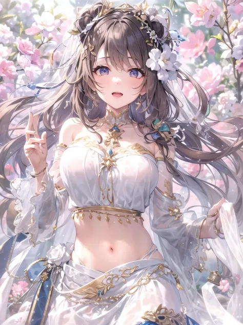 ((highest quality)),(Ultra-high resolution),(Very detailed),(Detailed Description),((The best CG)),(A masterpiece),Ultra-precise art,amazing drawing art,(Art with precise detail:1.5), (woman:1.4), (Idol:1.7), 