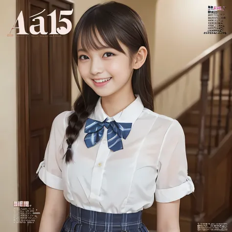 (highest quality、masterpiece:1.2)、highest quality、Realistic、photograph、High resolution、1080p、8K、Fair skin, especially face, Physical Rendering、((Height: 155cm)), one Japanese girl、((((((Siren, a 15-year-old beautiful Japanese magazine fashion model, watche...