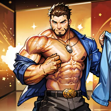 Lucas lee, Muscles, Stubble,