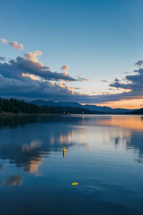 lake with positive vibes