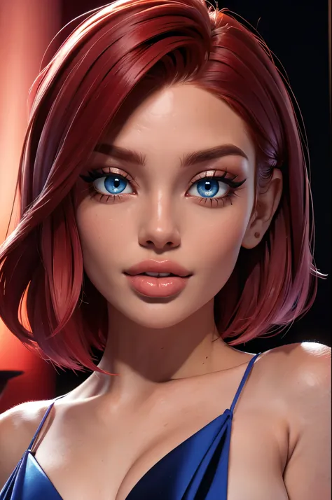 (sexy red haired young woman,perfect body,posing,model,stage,luxury hall),(oil painting),(detailed face,beautiful eyes,detailed lips, lips apart),(best quality,highres:1.2),(realistic),(portrait),(vibrant colors),(soft lighting), ((confident:1.7)), ((joyfu...
