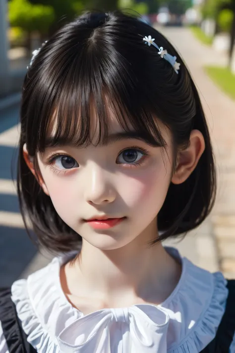 ((sfw: 1.4)), ((sfw, Lolita fashion, 1 Girl)), Ultra High Resolution, (Realistic: 1.4), RAW Photo, Best Quality, (Photorealistic Stick), Focus, Soft Light, ((15 years old)), ((Japanese)), (( (young face))), (surface), (depth of field), masterpiece, (realis...