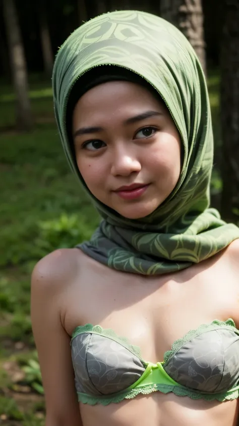 (from behind Closed) seductive pose, ((Flat Chest:1.2)), (Happy smile), (((HIJAB MALAY GIRL))), masutepiece, High quality, UHD 32K, Realistic face, Realistic skin feeling , A Japanese Lady, 58 years old matured lady, , Very cute and baby-like face, (((FLAT...