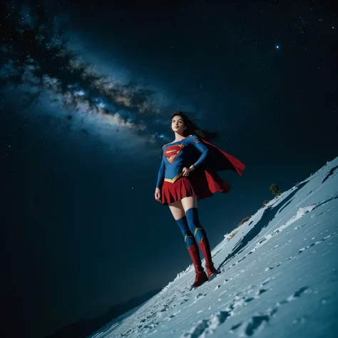 １Supergirl、gravure、Mountaineering、Low - Angle、Hip、