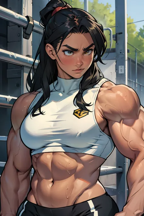 female angry blush solo black hair yellow eys pales skin long hair muscular girl muscular girl muscular girl muscular girl muscular girl muscular girl muscular girl muscular girl muscular girl muscular girl muscular girl muscular girl muscular girl muscula...