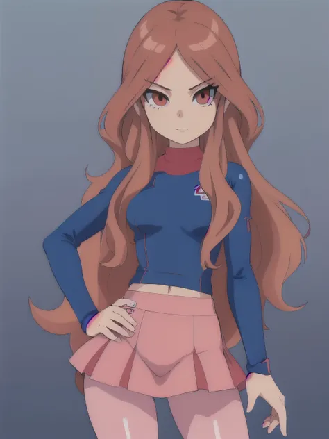 nelly(inazuma_eleven),(best quality:1.1),(ultra detailed:1.1),(detailed eyes:1.1),solo,looking at viewer,sexy,nelly(inazuma_elev...