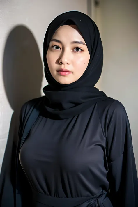 ((best quality)), ((masterpiece)), (detailed), perfect face
40 years Old, Hijab Indonesian mature woman, Big : 66.9, Gamis, gigantic 
Breast out from her clothes : 1.9, at doctor office, Dark light, at Nighttime