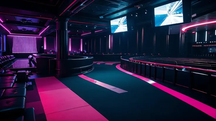 Nightclub empty scene