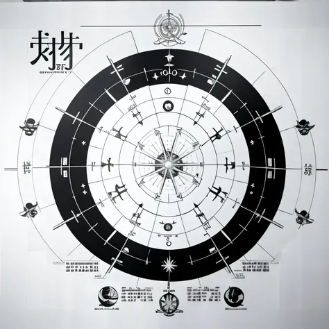 Star、Astronomical Diagram、horoscope、Planetarium